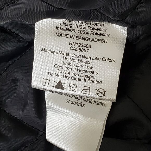 Snap On Tools Color Block Jacket Men’s Size 3XL Black & Gray Heavy Canvas - Picture 10 of 14